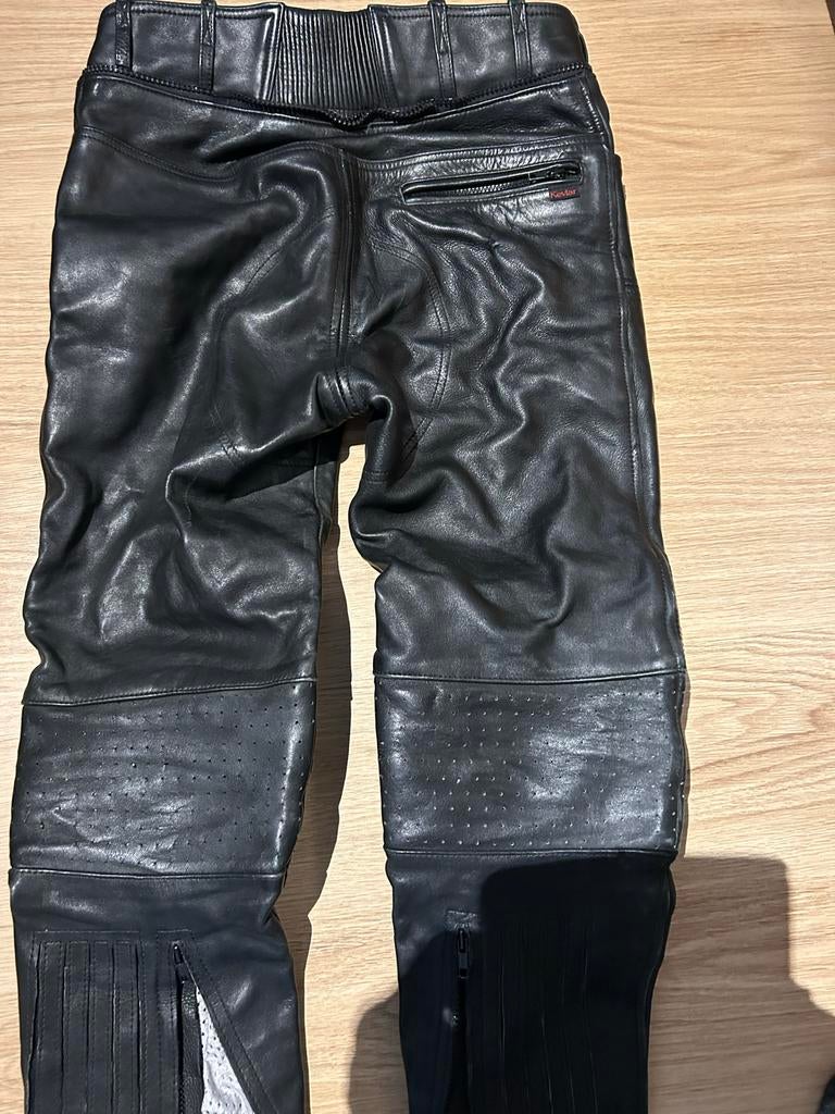 Lookwell Leren Motorbroek Maat 52/42L, Ophalen of Verzenden, Tweedehands, Heren, Broek | leer
