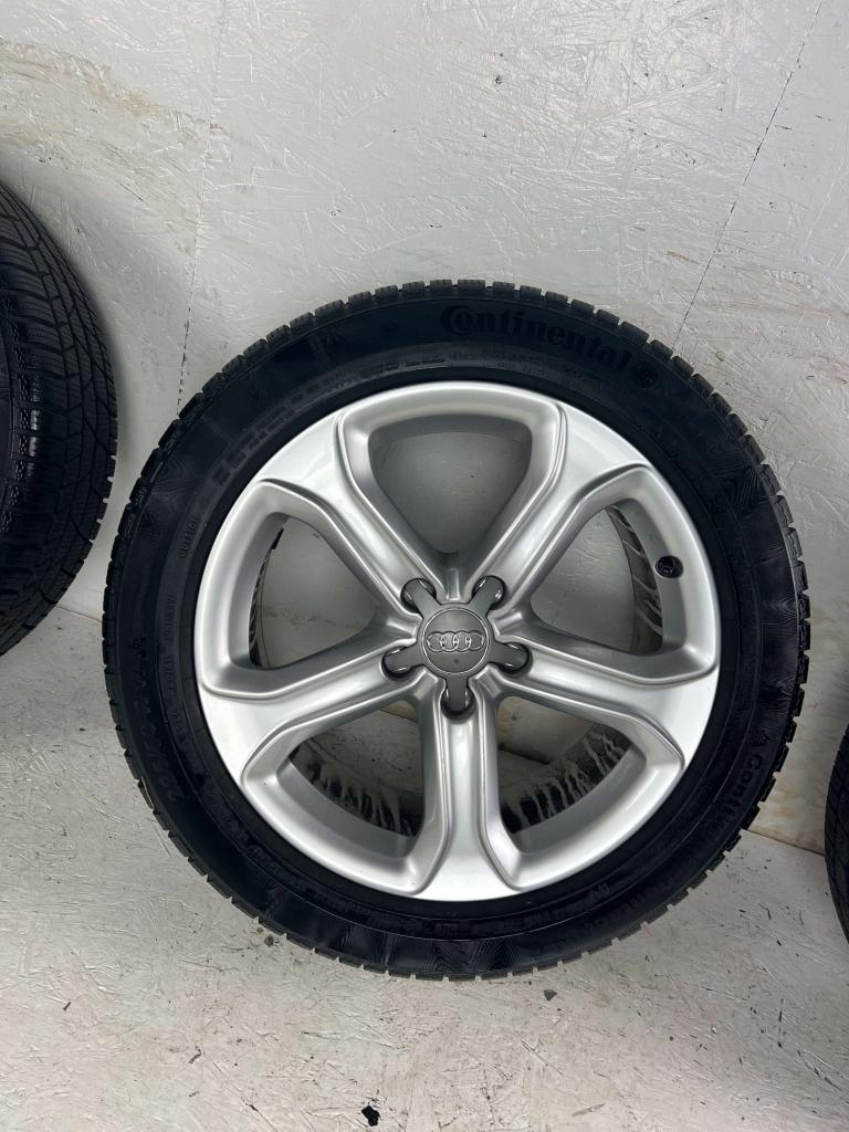 Originele Audi A4 A5 S4 S5 velgen 17" 5x112 winterset 8mm!, Niet ingevuld, Gebruikt, Banden en Velgen, Niet ingevuld