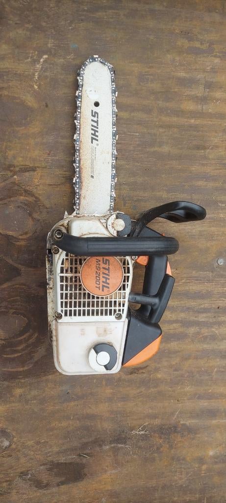 Stihl ms 200 t, Ophalen, Gebruikt