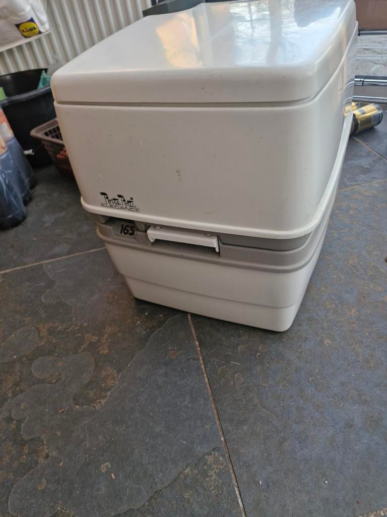 Thetford Porta Potti 165 draagbaar toilet, Caravans en Kamperen, Ophalen, Gebruikt