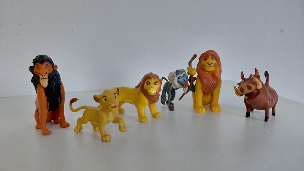 Lion king figuurtjes Disney, Ophalen of Verzenden, Zo goed als nieuw