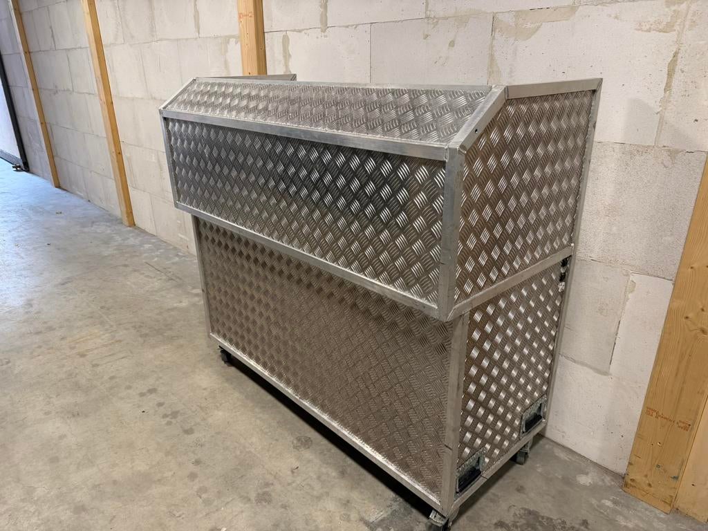 Aluminum DJ Booth 1560x720x1400mm, Ophalen, Gebruikt, Overige merken