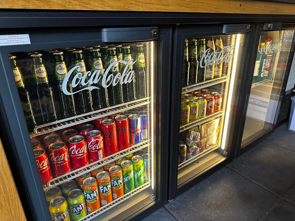 Gamko Coca-Cola koelkast 2019, Zonder vriesvak, 200 liter of meer, 60 cm of meer, Zo goed als nieuw