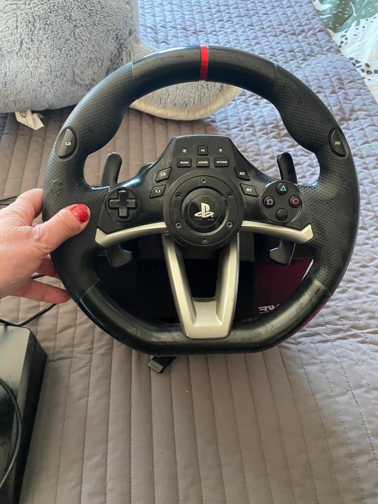 Playstation stuur, Ophalen of Verzenden, Zo goed als nieuw, PlayStation 1