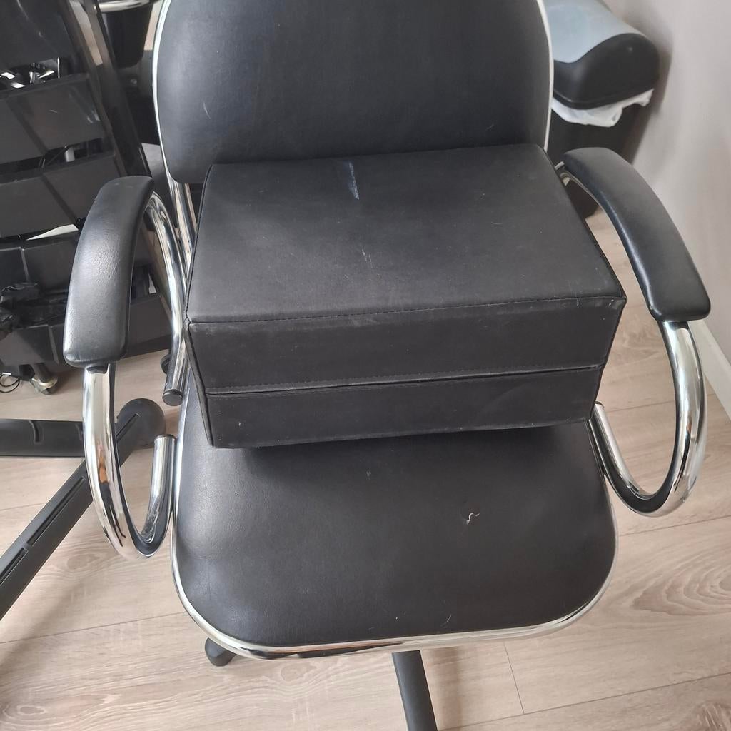 Stoel verhoger kapperstoel, Ophalen of Verzenden