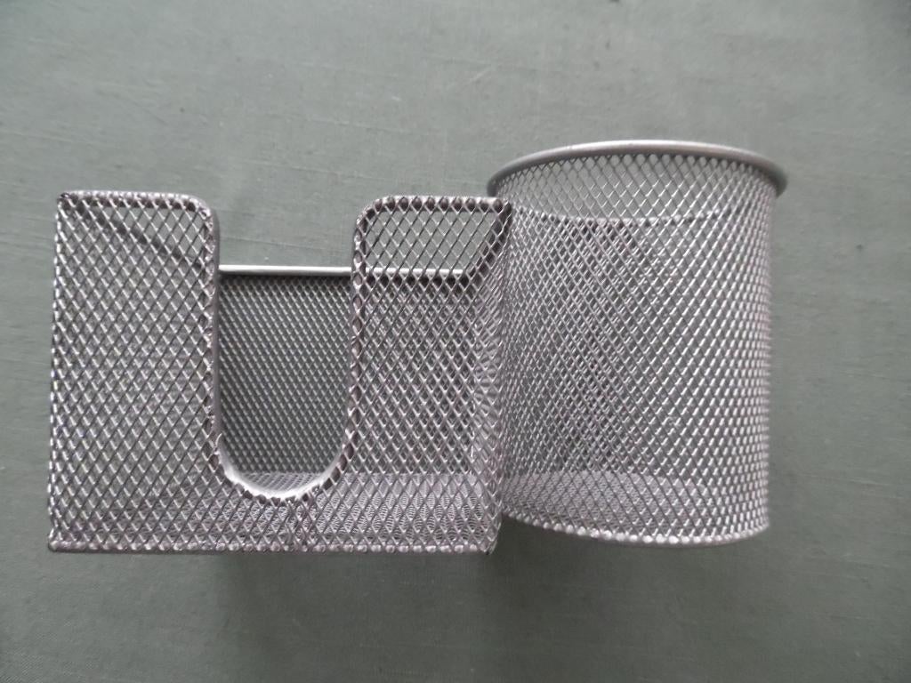 Pennenbakje en bakje voor memoblok., Ophalen of Verzenden, Zo goed als nieuw