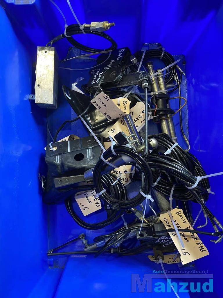 BMW E46 CABRIO cabriodak dak onderdelen cilinders slot pomp, Petuelring 130
80788  Munich, DE, Gebruikt, Info@bmw.de, Ophalen of Verzenden