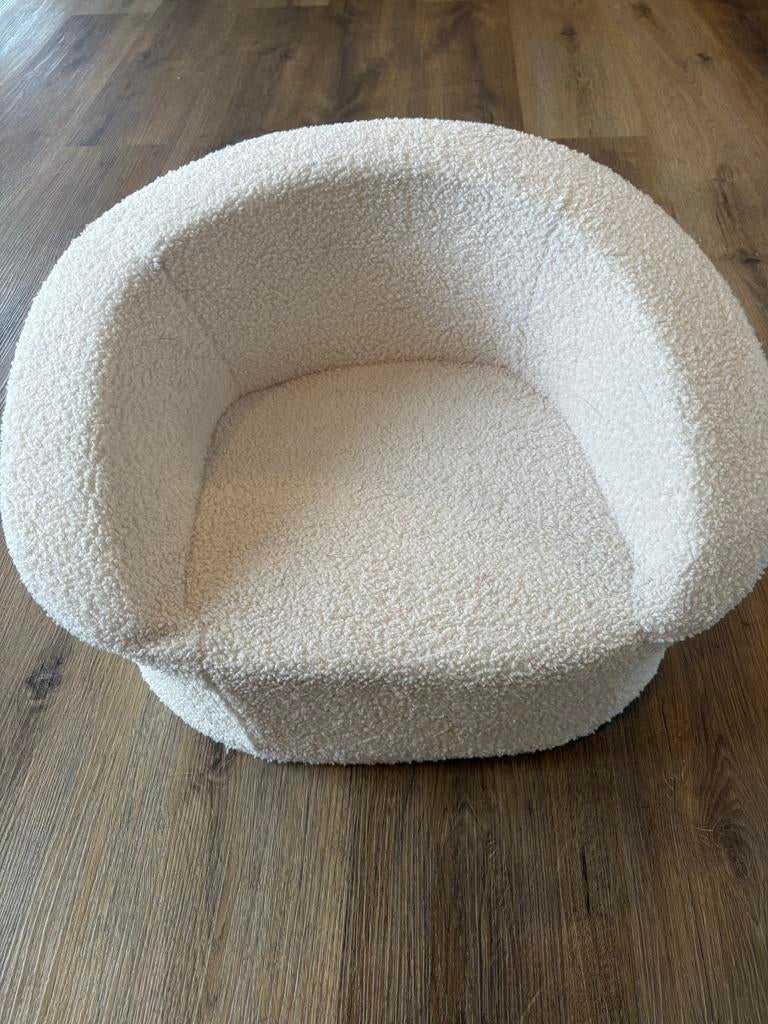 Teddy stoel dreumes, Gebruikt, Wit, Ophalen of Verzenden, Eén