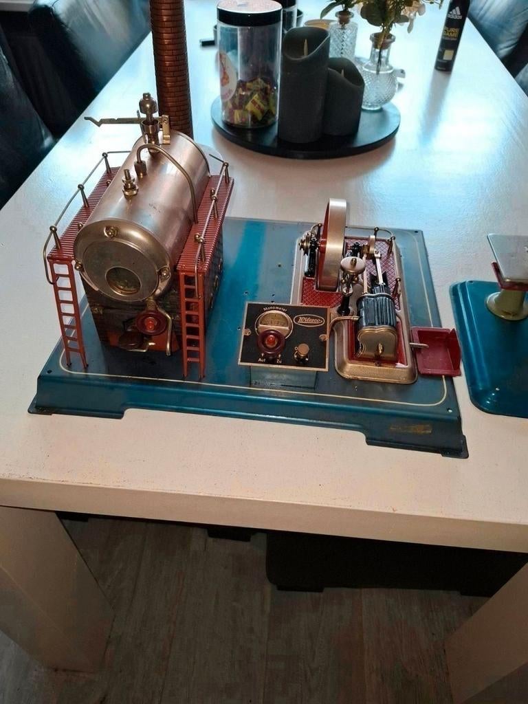 Wilesco d24 stoommachine, Antiek en Kunst, Antiek | Speelgoed, Ophalen