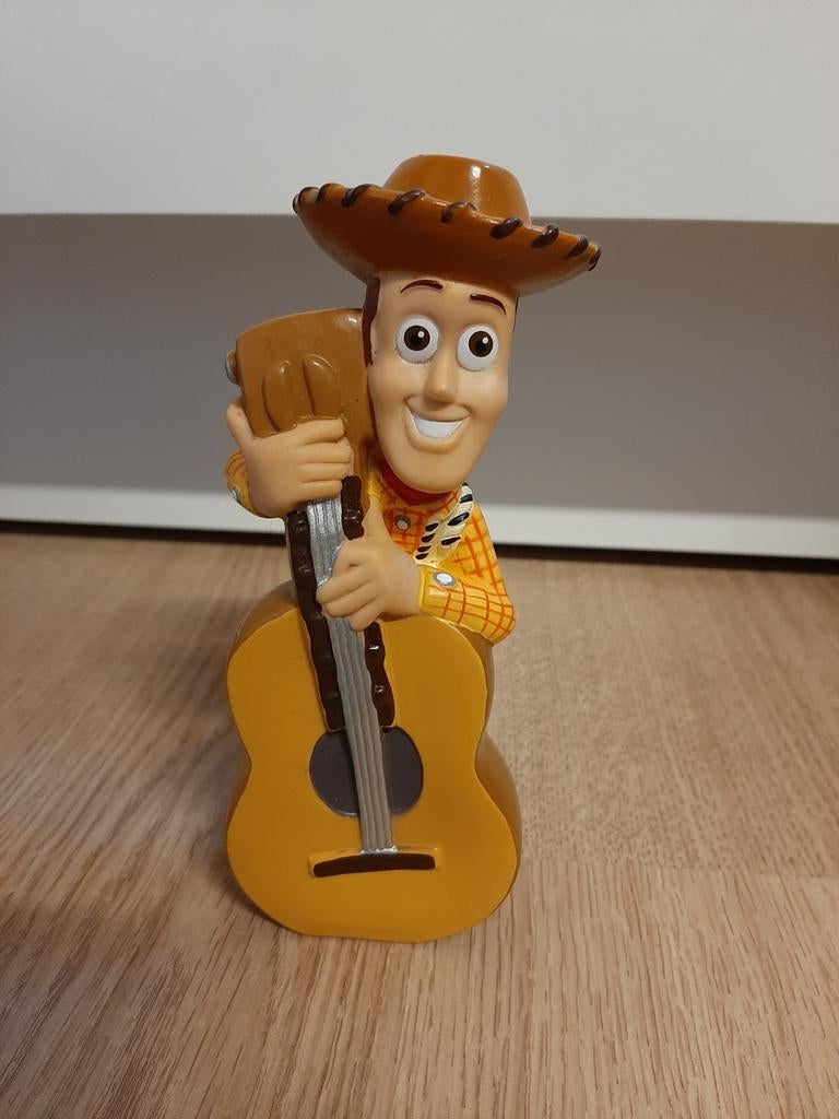 Toy story Woody met gitaar 15 cm, Verzamelen, Disney, Ophalen of Verzenden