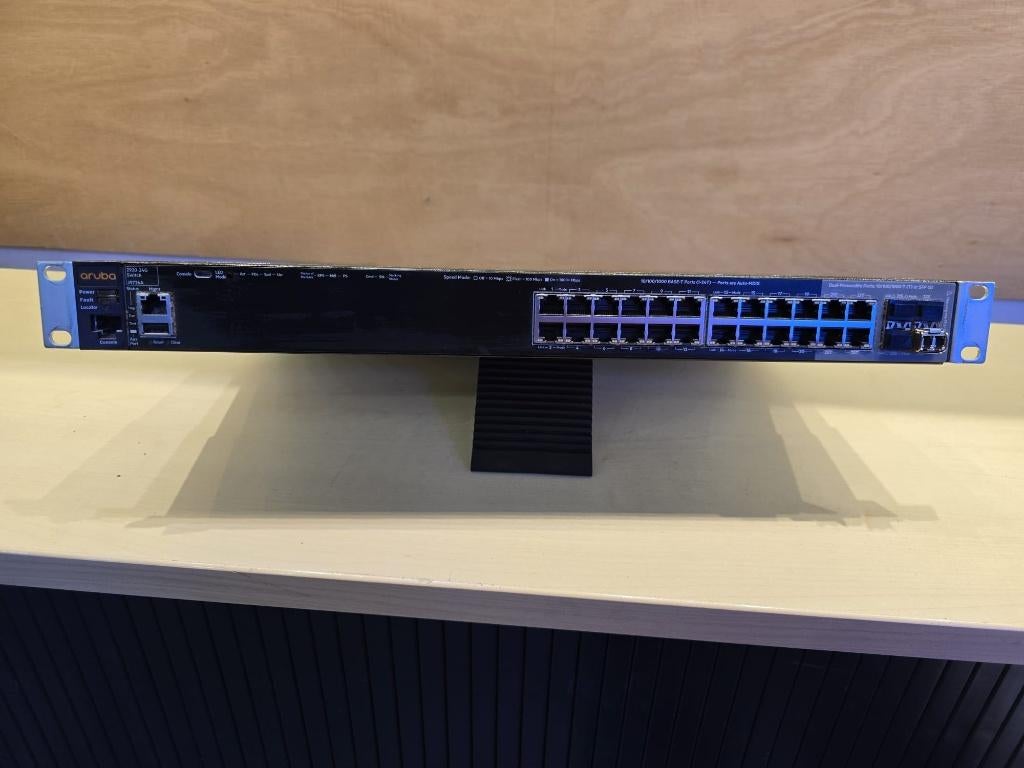 HP / Aruba J9726A (2920-24G) – 24-poort, Computers en Software, Netwerk switches, Refurbished, Ophalen of Verzenden