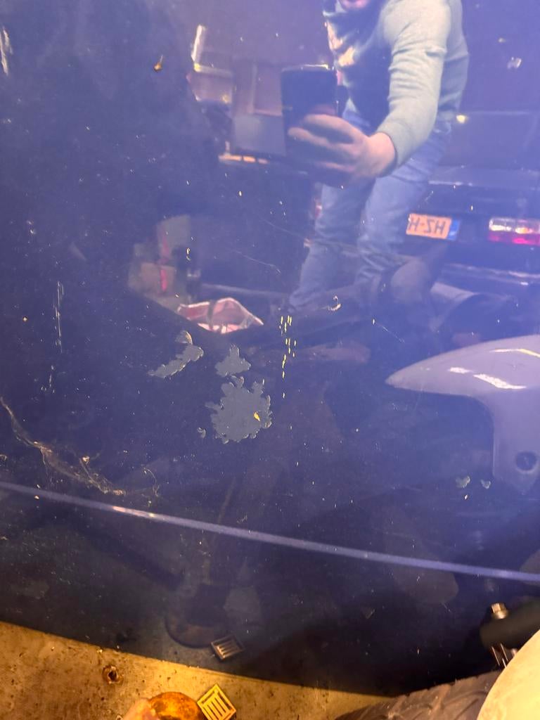 Motorkap, voorbumper, zijscherm Golf 4 blauw, Ophalen, Gebruikt, Motorkap, Volkswagen