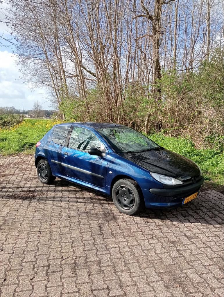 Peugeot 206 1.1 XR 3D 2001 Blauw, Voorwielaandrijving, Stof, 31 €/maand, 4 cilinders
