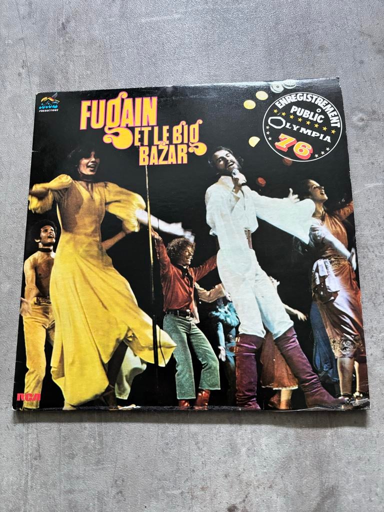Michel Fugain et Le Big Bazar - Enregistrement Public Olympi, Ophalen of Verzenden, 1970 - 1979, Gebruikt, 12 inch