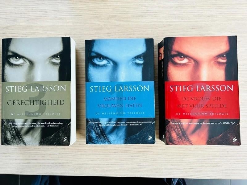 Millennium trilogie Stieg Larsson, Scandinavië, Stieg Larsson , Ophalen of Verzenden, Zo goed als nieuw