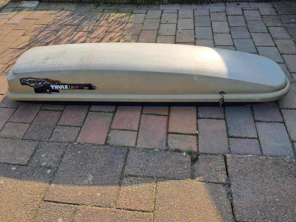Thule Liberty 500 Dakkoffer Skikoffer - Gebruikt, Auto diversen, Ophalen, Gebruikt