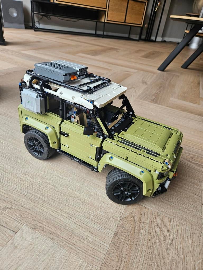 Lego Defender, Ophalen of Verzenden, Zo goed als nieuw, Overige schalen, Auto offroad