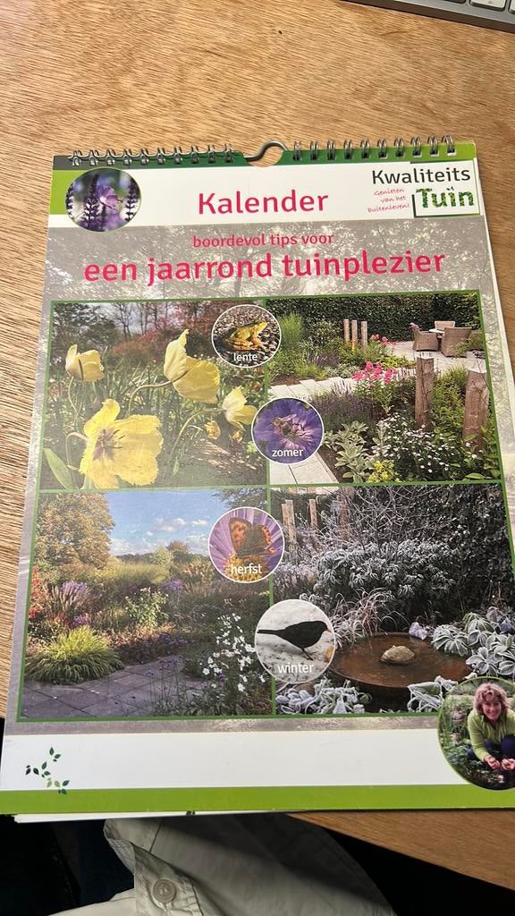 Kalender Tuinkalender - Kwaliteitstuin, Ophalen of Verzenden, Nieuw, Tuinieren en Tuinplanten
