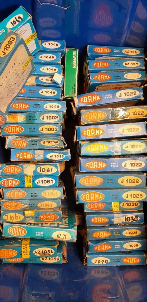Veel soorten remsegmenten., Fietsen en Brommers, Brommeronderdelen | Oldtimers, Ophalen of Verzenden, Nieuw, Overige typen, Overige merken