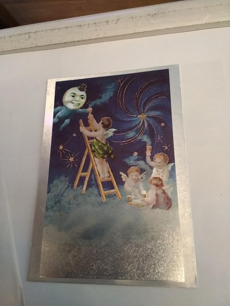 ENGELTJES TOOSTEN. MET MAAN 1990, Ophalen of Verzenden, 1980 tot heden