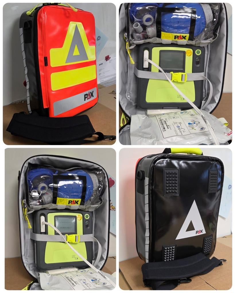 Zoll AED pro in PAX tas Defibrillator ehbo bhv ambulance, Gebruikt, Verzenden, Zoll, Pax