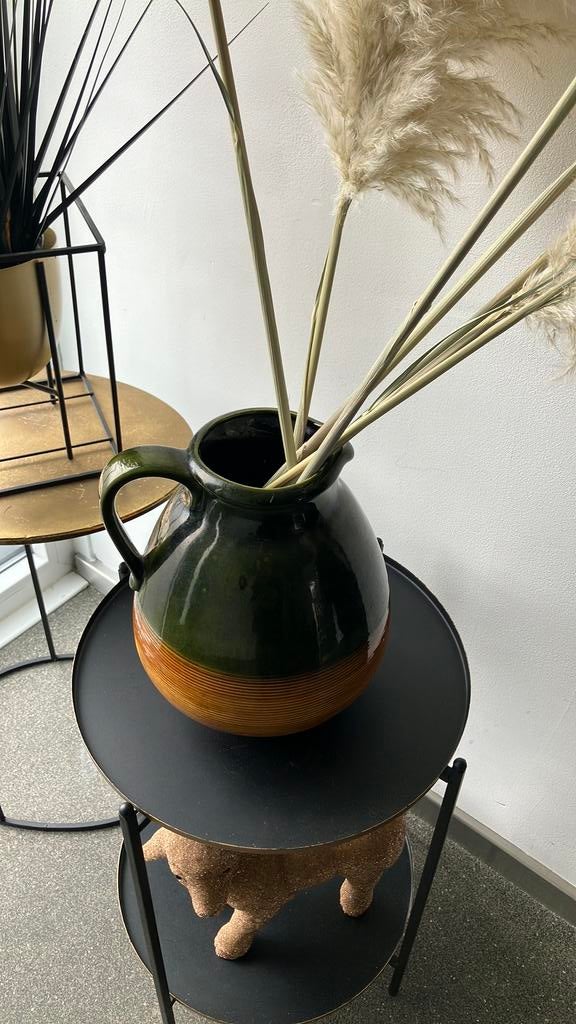 West Germany vaas/kruik, Huis en Inrichting, Woonaccessoires | Vazen, Overige kleuren, Aardewerk of Porselein, Ophalen of Verzenden