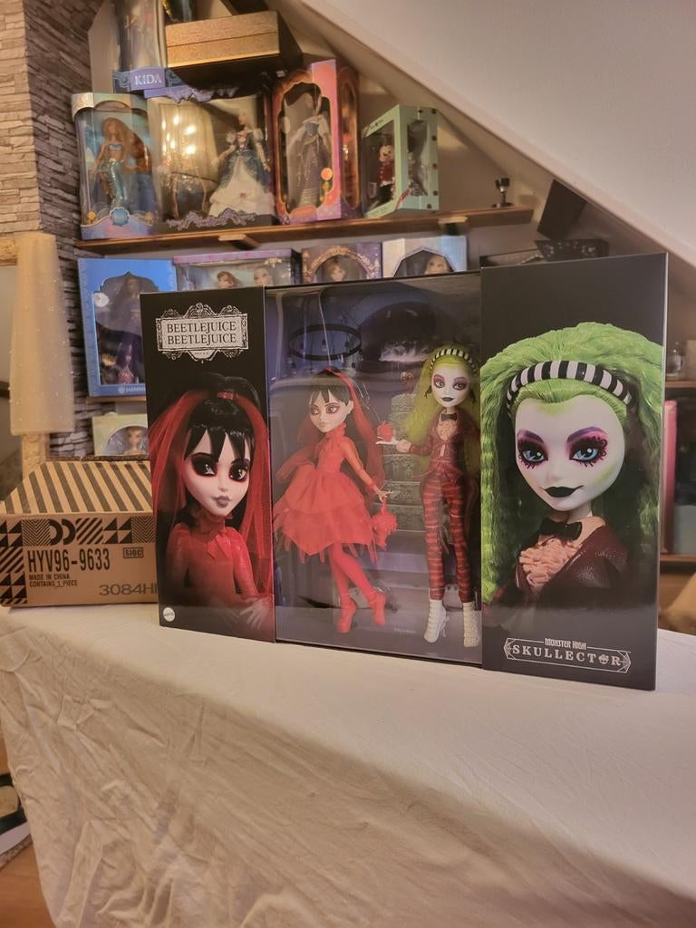 Monster High Skullector Betelgeuse 2, Verzamelen, Poppen, Nieuw, Pop, Ophalen of Verzenden