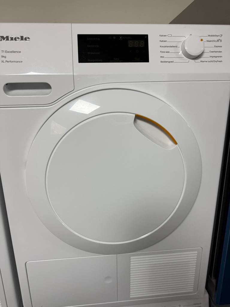 Miele warmtepomp A+++ TEC374WP 66db splinternieuw 9 kg XL, Minder dan 85 cm, Nieuw, Ophalen of Verzenden, Energieklasse A of zuiniger