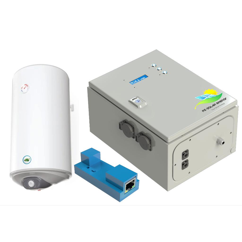 RS-Solar Plug en play zonnestroom-warmte accu (incl boiler), 20 tot 100 liter, Minder dan 3 jaar oud, RS Solar, Sales@rs-solarenergy.com