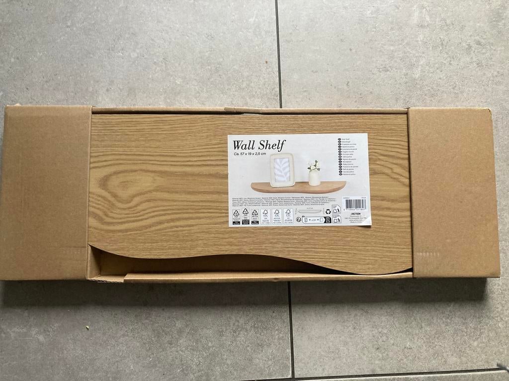 Houten Wandplank Action, Ophalen, Nieuw