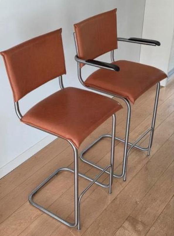 Jess Design barkrukken - set van 4, 4 krukken, Ophalen, Zo goed als nieuw, 60 tot 90 cm