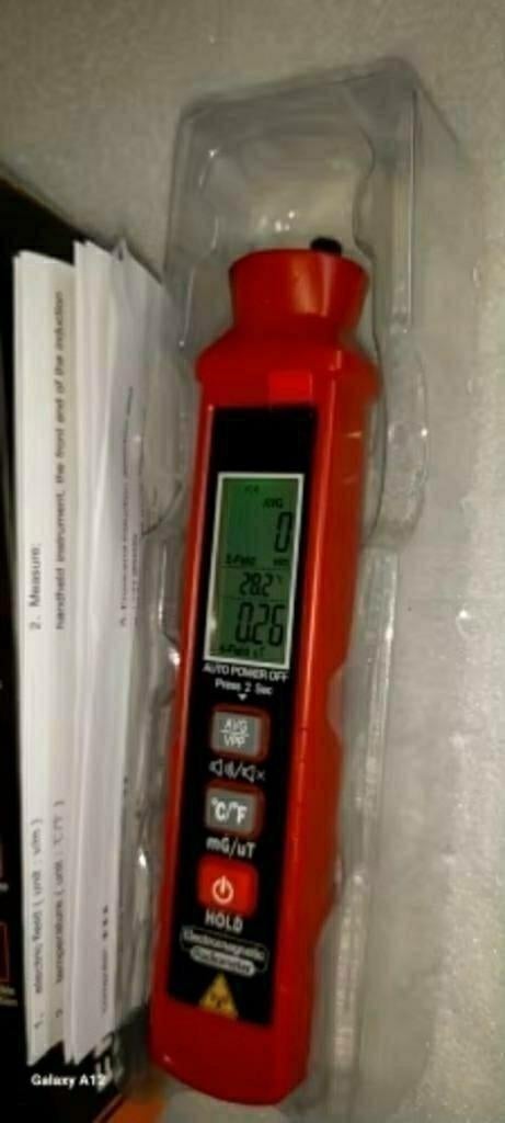 Multifunctionele elektromagnetische stralingsmeter, Verzamelen, Ophalen of Verzenden, Overige soorten, Nederland, Overige typen