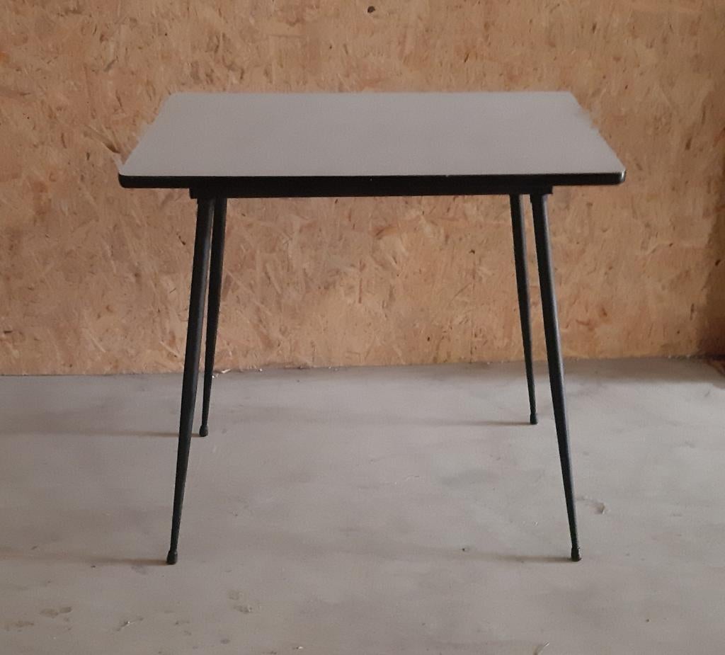 Vintage Formica Tafeltje uit de Jaren 50, Ophalen, Gebruikt
