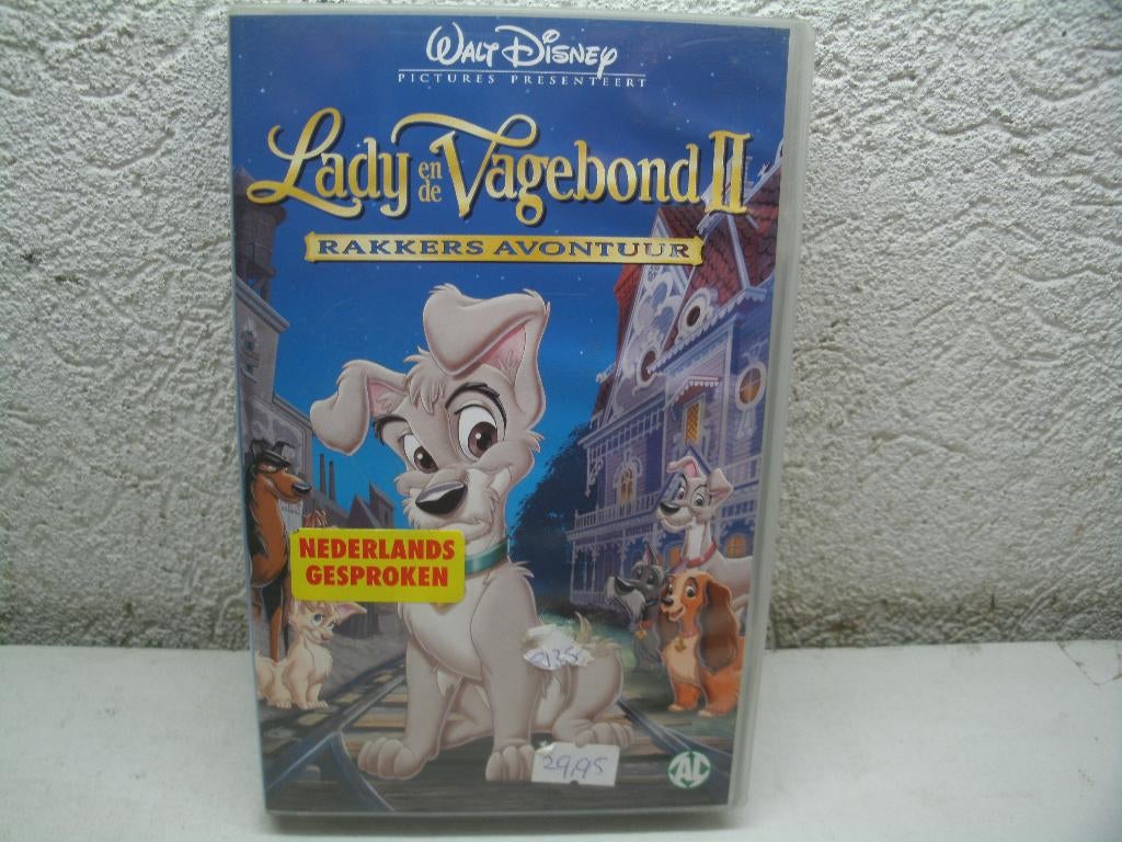 vhs 180a ladij en de vagebond 11 rakkers avontuur, Cd's en Dvd's, VHS | Kinderen en Jeugd, Alle leeftijden, Ophalen of Verzenden