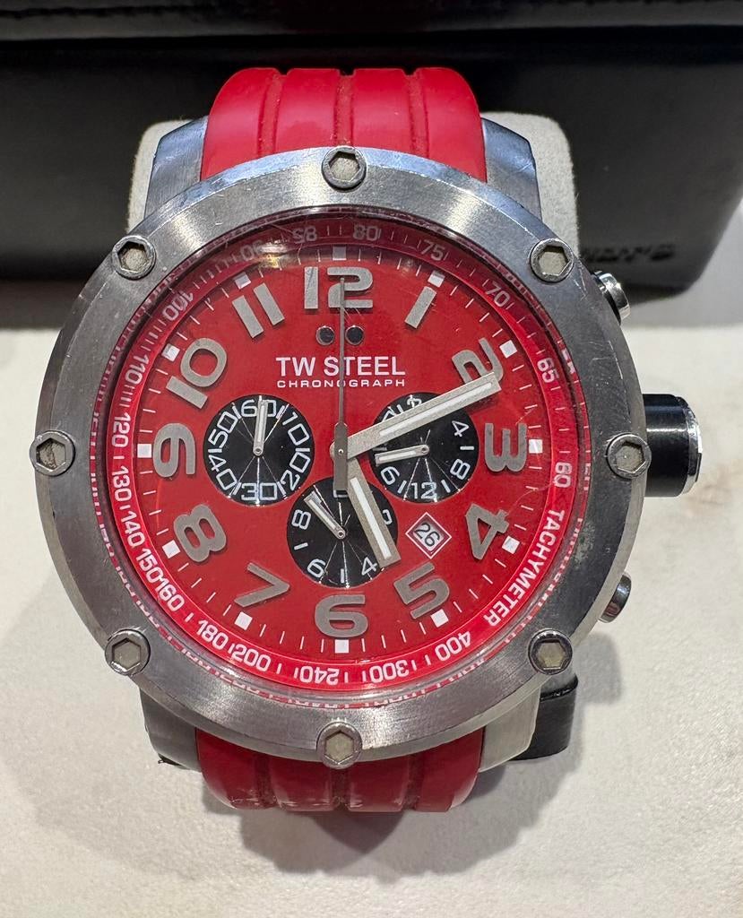 TW Steel TW125 Grandeur Tech, Sieraden, Tassen en Uiterlijk, Horloges | Heren, Overige merken, Staal, Polshorloge, Overige materialen
