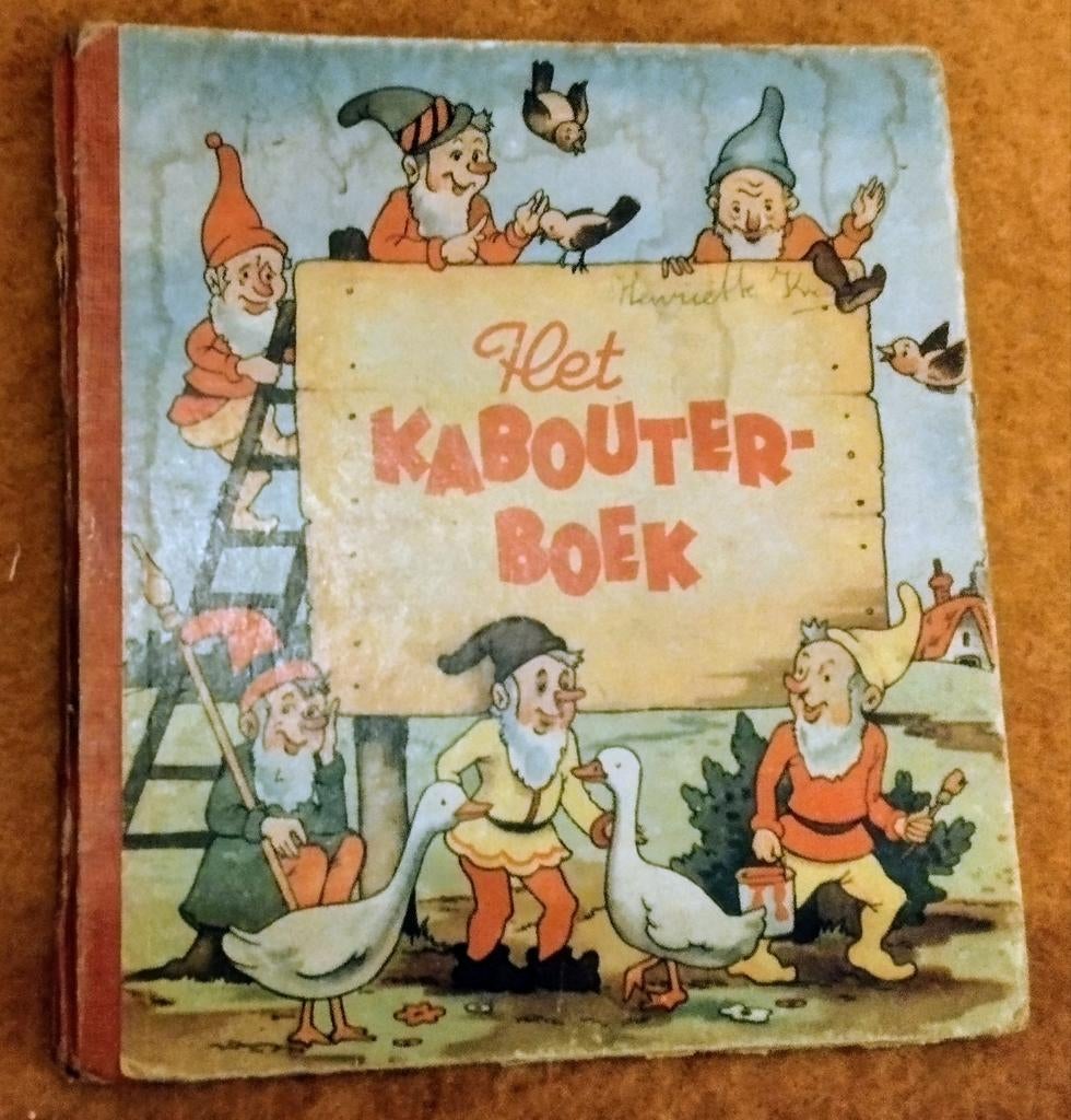 Het Kabouterboek - Truus Vinger - Mulder en Zoon 1952?, Boeken, Kinderboeken | Jeugd | onder 10 jaar, Ophalen of Verzenden, Gelezen