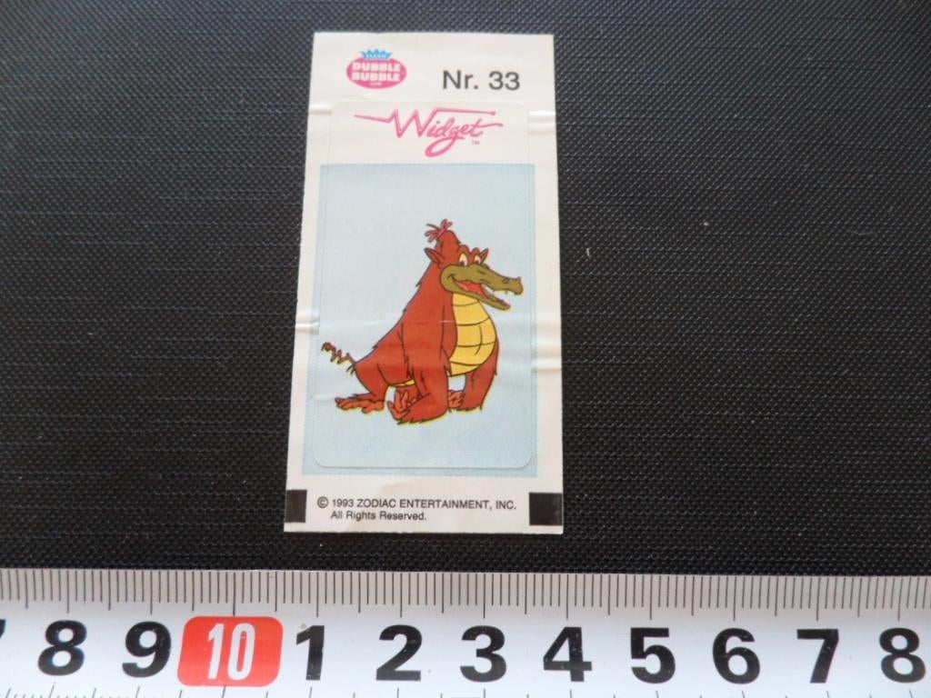 sticker kauwgom dubble bubble strip widget #33, Ophalen, Zo goed als nieuw