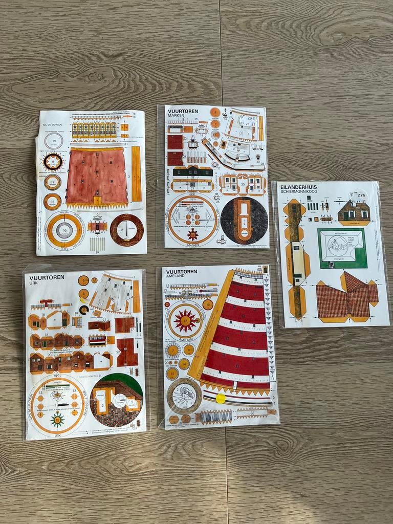 Bouwplaten Sjoerd Hekking, Ophalen of Verzenden, Zo goed als nieuw, 1:50 tot 1:144