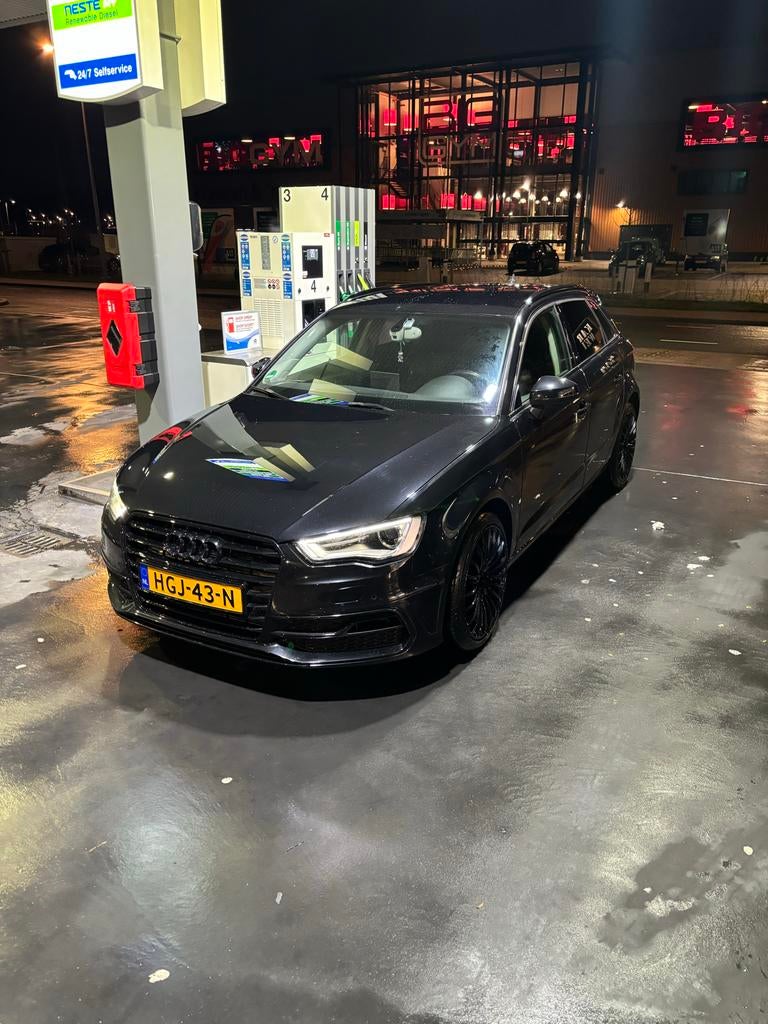 Audi A3 1.8 Tfsi Sportback 180PK AUT 2013 Zwart, Auto's, 4 cilinders, 179 pk, Zwart, Particulier