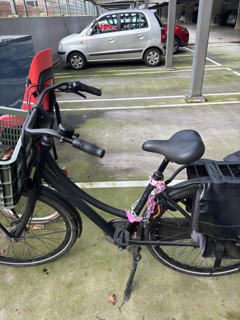 Gazelle PuurNL Damesfiets met accessoires, Ophalen, 47 tot 50 cm, Gazelle, Gebruikt