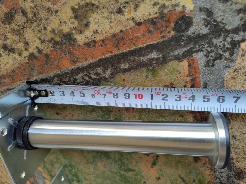 4 RVS Capita pootjes van ikea, Ophalen, Zo goed als nieuw