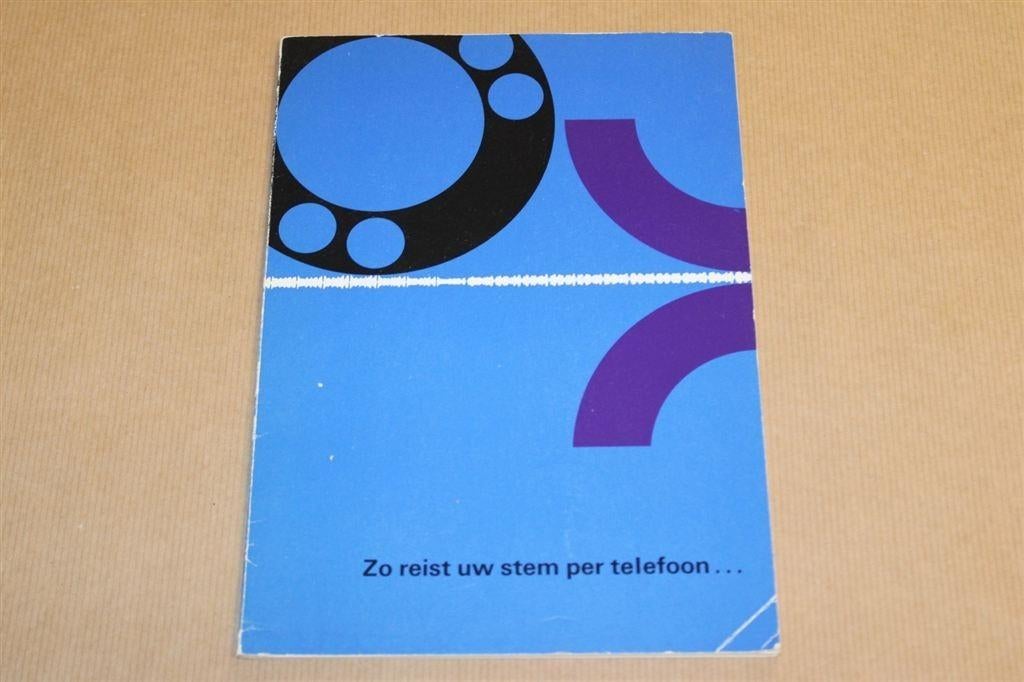 Zo reist uw stem per telefoon - Uitg. PTT Groningen 1970 !!, Boeken, Ophalen of Verzenden, Zo goed als nieuw
