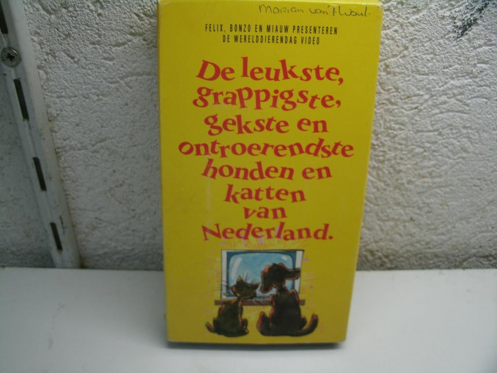 vhs 53a de leukste grappigste gekste en ontroerendste honden, Alle leeftijden, Ophalen of Verzenden, Zo goed als nieuw