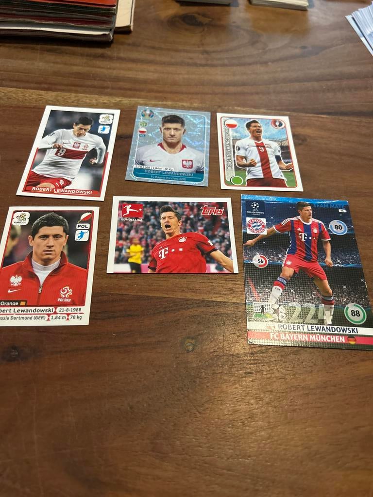 Robert lewandoski panini, Ophalen of Verzenden