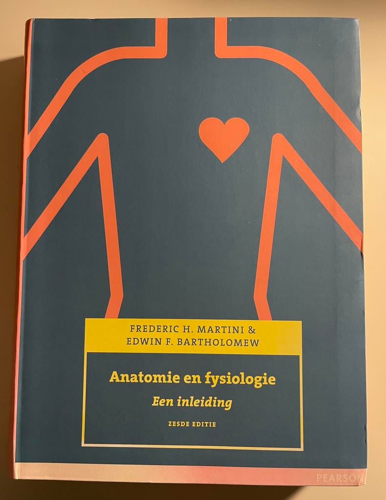 Anatomie en fysiologie, een inleiding, 6e editie, Ophalen of Verzenden, Zo goed als nieuw, HBO
