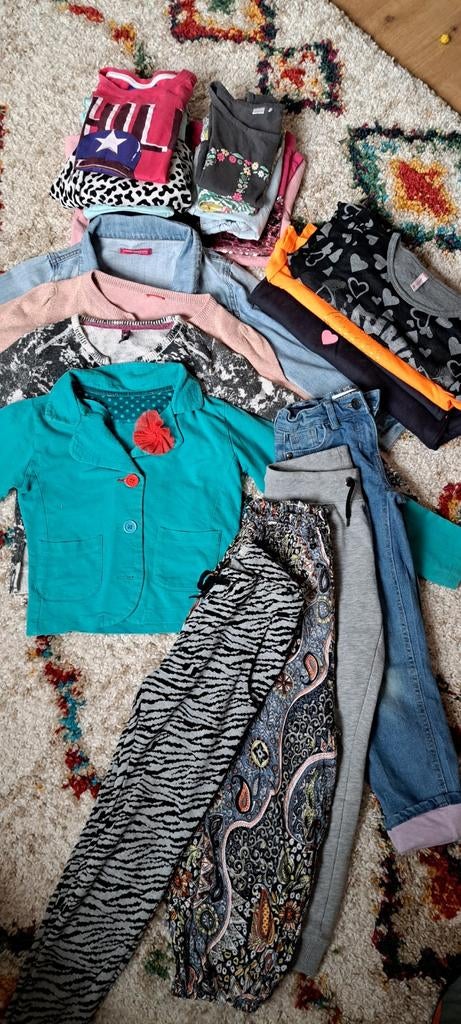 Kleding pakket 23 stuks 122/128 vingino, didi, h&m, Ophalen of Verzenden, Zo goed als nieuw, Maat 128
