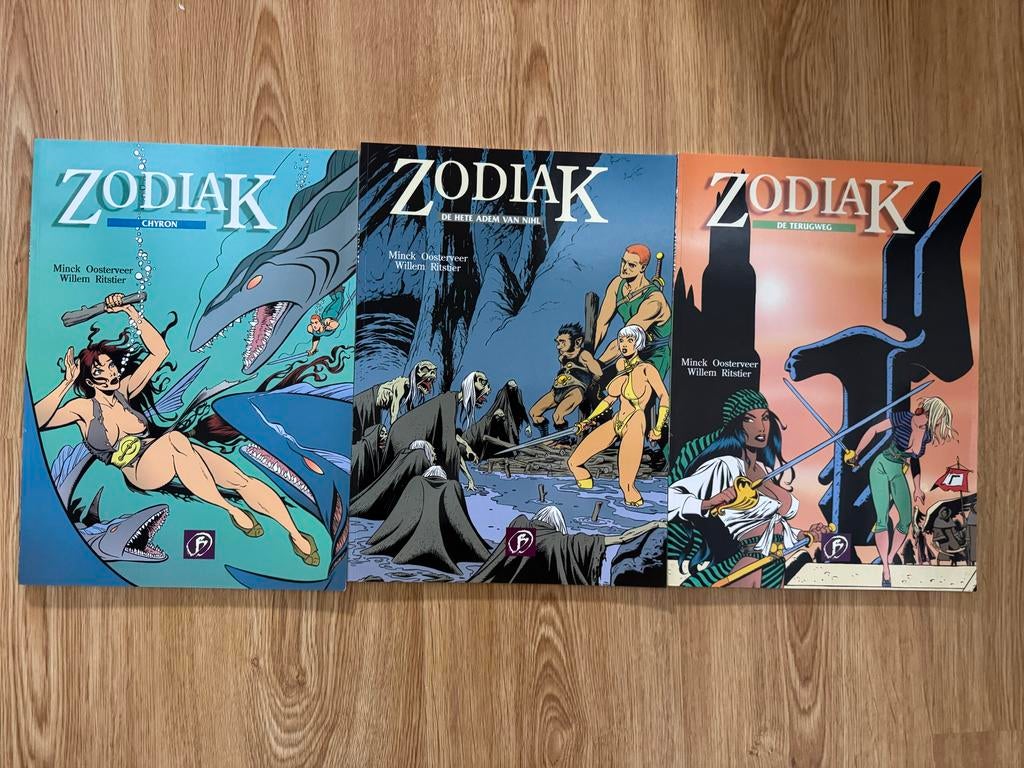 Zodiak Stripboeken - Als Nieuw!, Boeken, Meerdere stripboeken, Ophalen of Verzenden, Zo goed als nieuw