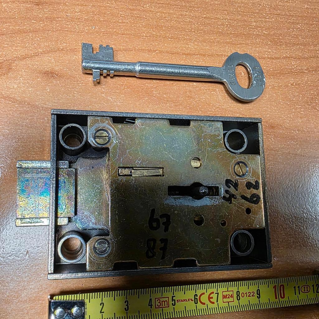 slot met één sleutel  tbv brandvertragende kluis kast, Gebruikt, Ophalen of Verzenden, X, Brandkast