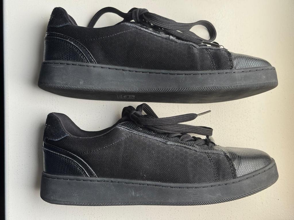 Dames Cruyff Sneakers Maat 38 - Zwart, Ophalen of Verzenden, Zo goed als nieuw, Zwart, Sneakers of Gympen