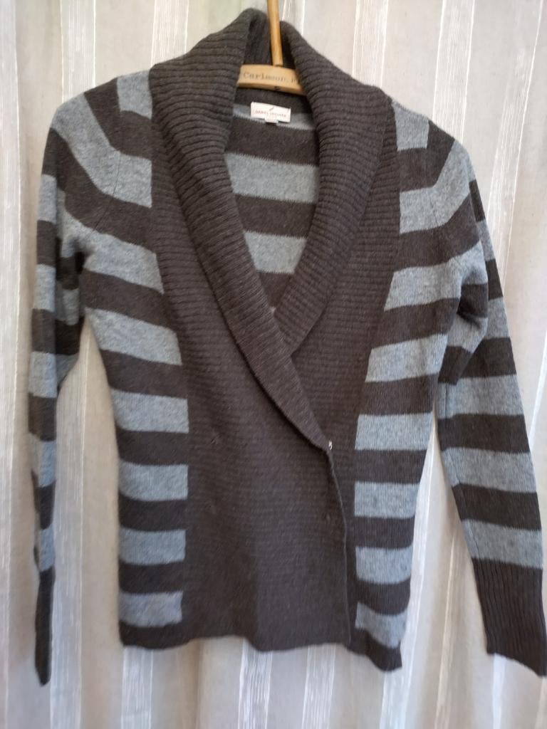 Puur wollen vestje streep, Daniel Hechter mt M, Maat 38/40 (M), Verzenden, Zo goed als nieuw, Daniel Hechter